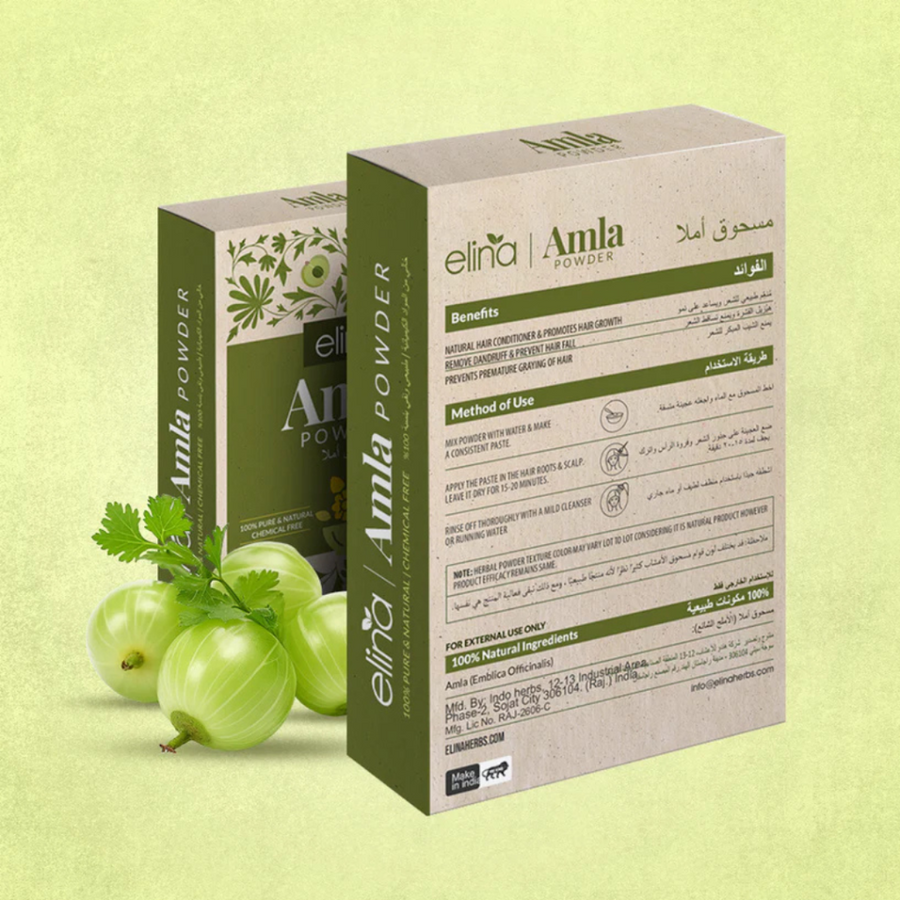 Poudre d’Amla pure 100 g – soin capillaire et visage