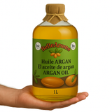 Huile d'Argan 100% naturelle et bio - 1L