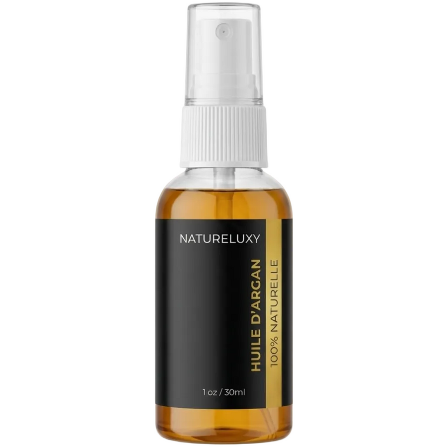 Huile d’Argan 100% Naturelle en Spray – 30 mL (Visage, Corps & Cheveux)