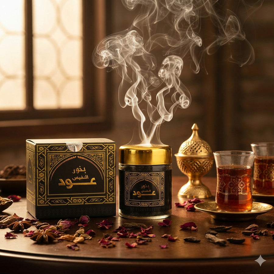 Bakhour Oud 50 g (Encens) – Bakhoor/Bukhoor parfumé Al Nafees