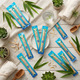 Bâtonnets Bleus - flat lay ambiance