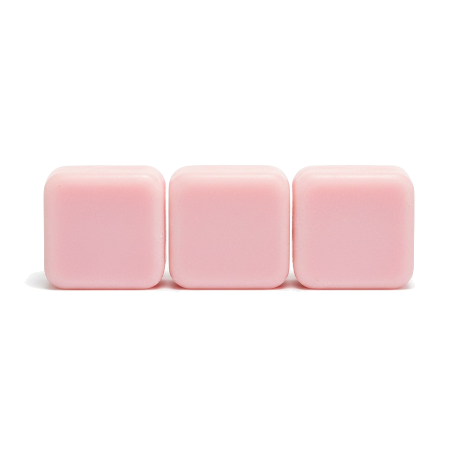 Lot de 3 carrés de musc rose – parfum solide - vue principale
