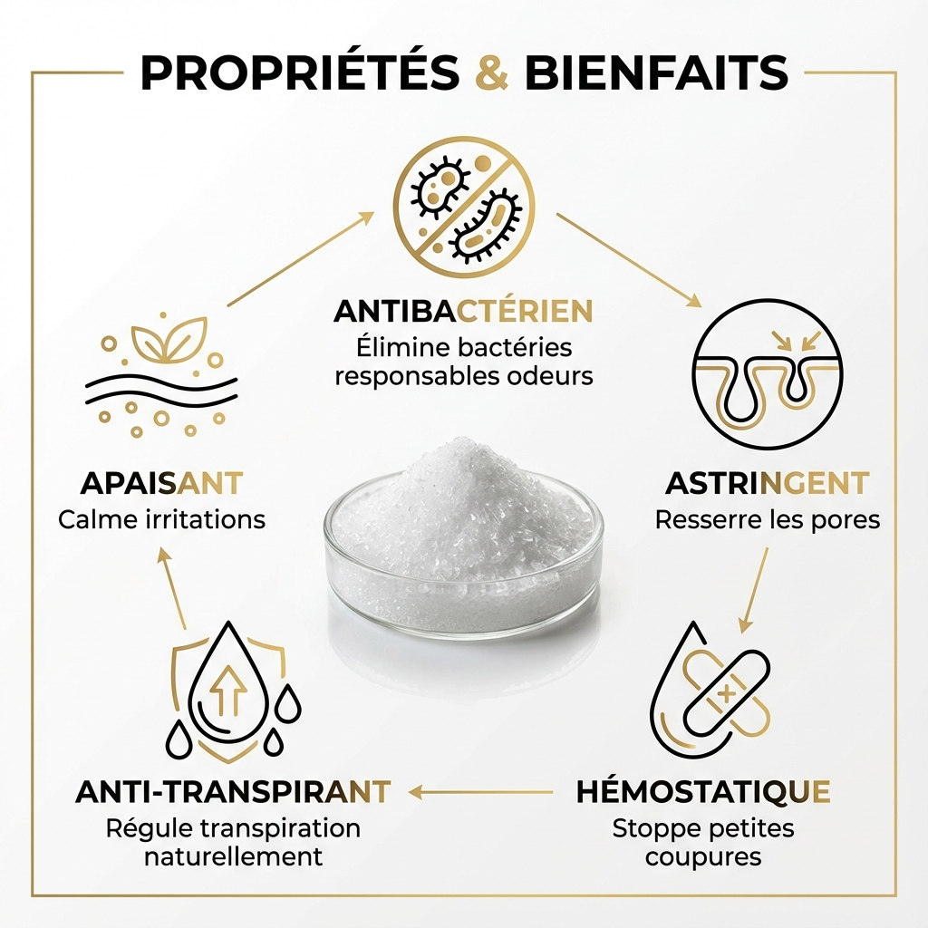 2kg Pierre d'Alun en Poudre - Déodorant Naturel au Potassium Alum – Natureluxy-shop