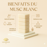 10 Carré de Musc Blanc Parfum solide -20%