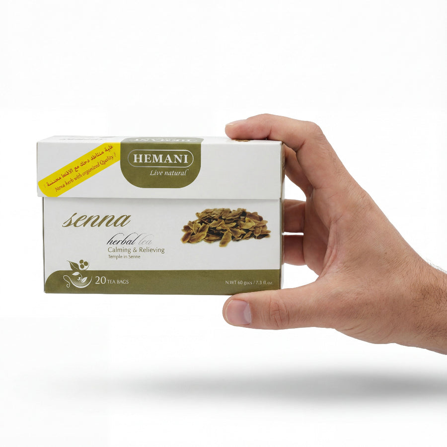 Tisane au séné – 60 sachets (3 boîtes x 20) Hemani