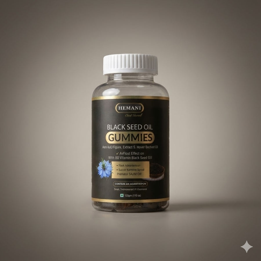 Gummies Huile de Nigelle (Black Seed Oil) - Hemani - 30 Gommes