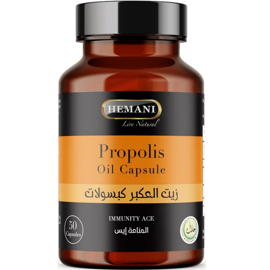 50 Capsules de Propolis – produit naturel présenté par Natureluxy