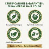 Teinte Burgundy - 100% Naturelle & Ayurvédique Coloration Capillaire Végétale Elina