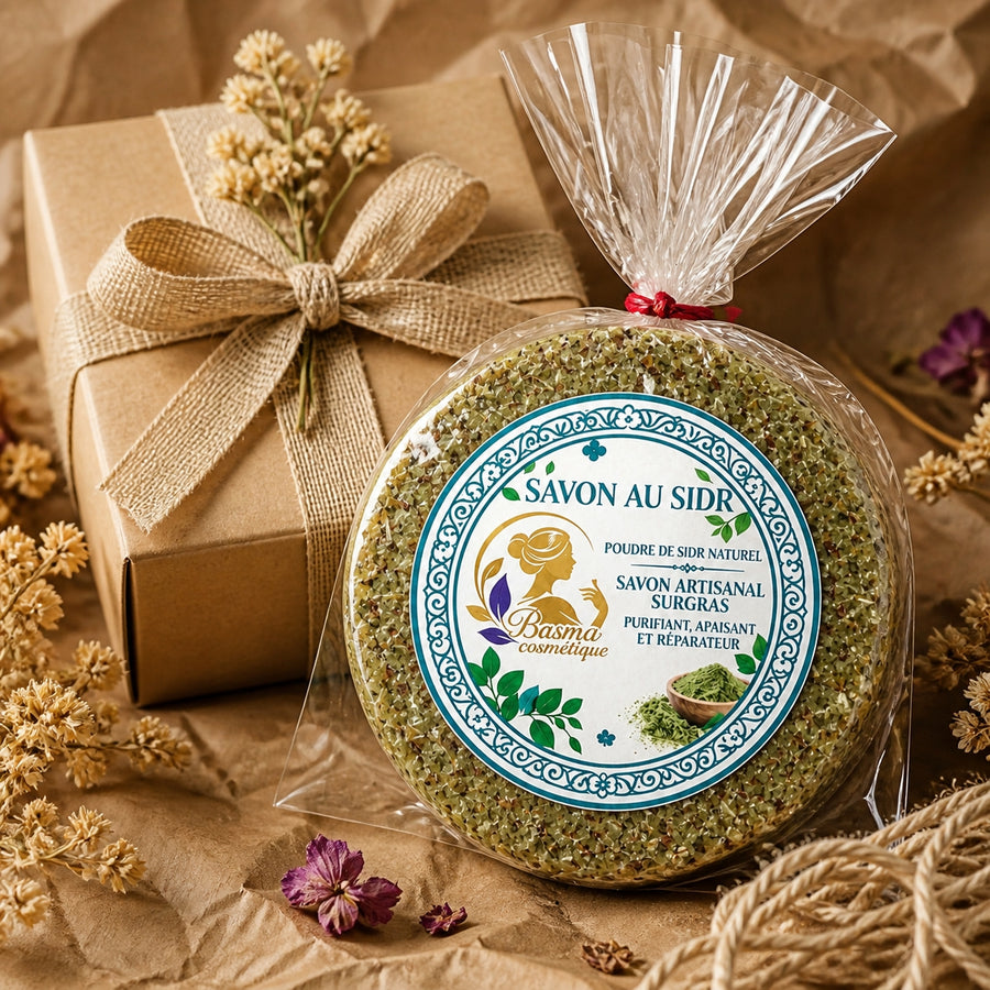 Savon au Sidr naturel – idée cadeau avec emballage kraft