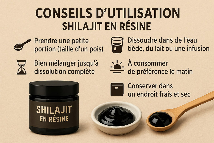 Shilajit pur naturel 30 g – résine de l’Himalaya – produit naturel présenté par Natureluxy