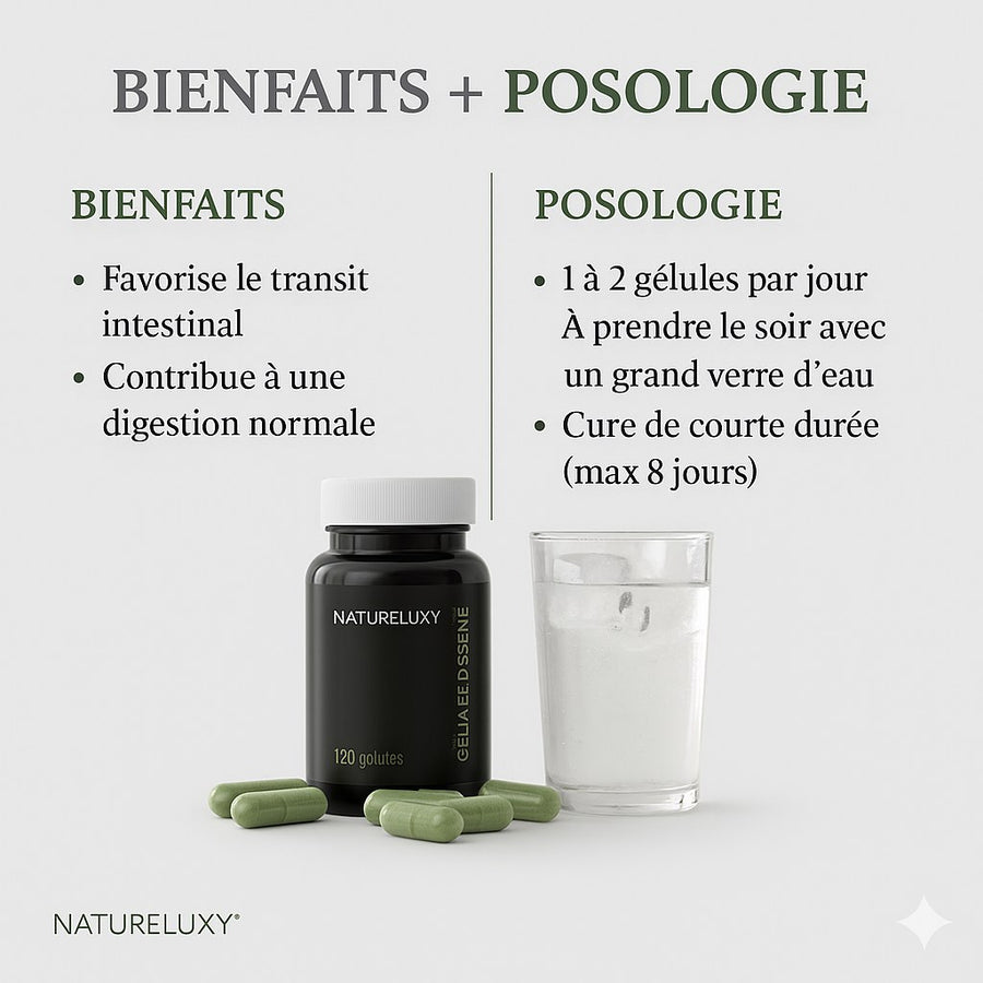 Gélules de séné Cassia angustifolia - Alternative 3