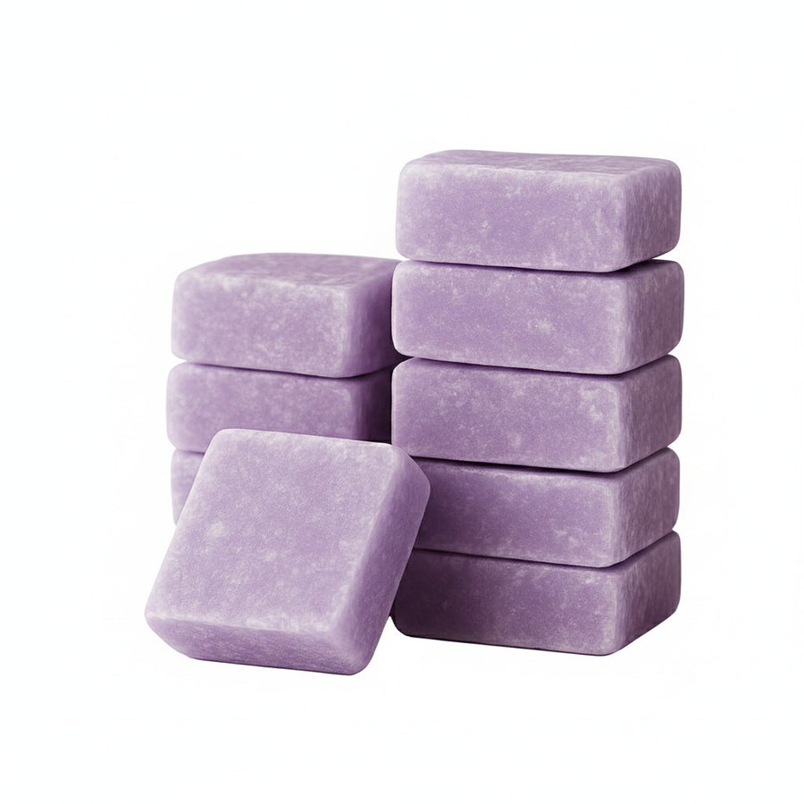 Lot de 10 carrés de musc lavande – parfum solide - vue principale