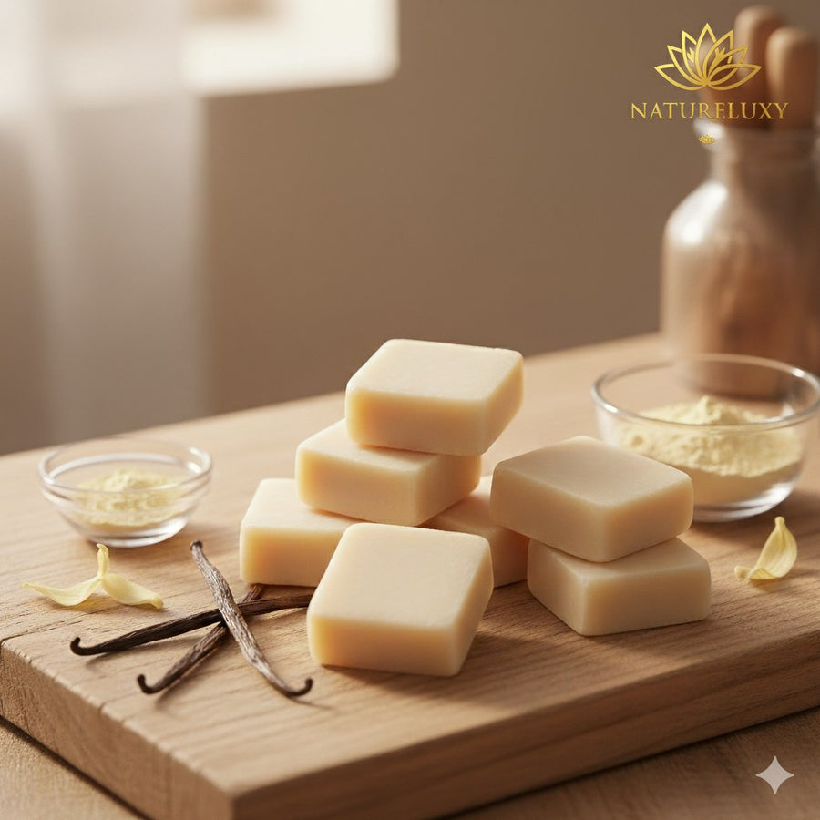 Lot de 2 carrés de musc vanille – parfum solide - image produit 3