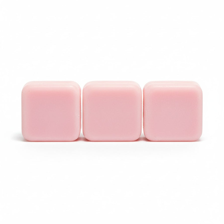 Lot de 3 carrés de musc rose – parfum solide - vue principale