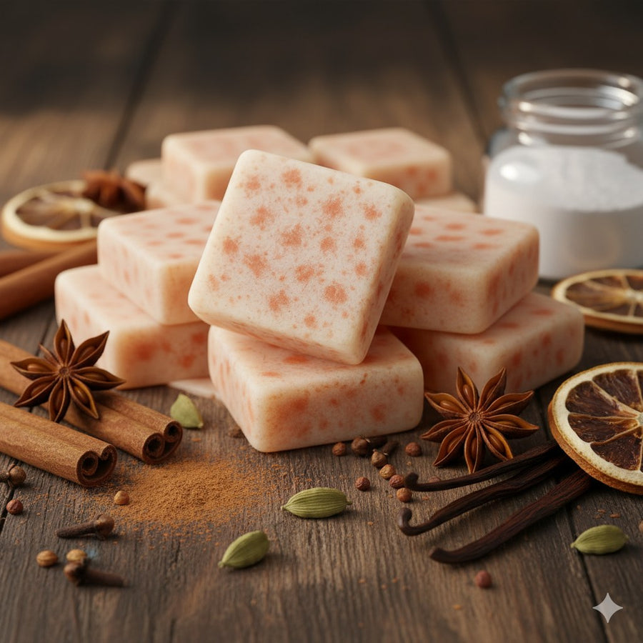 Carré de musc cannelle – parfum solide - image produit 3