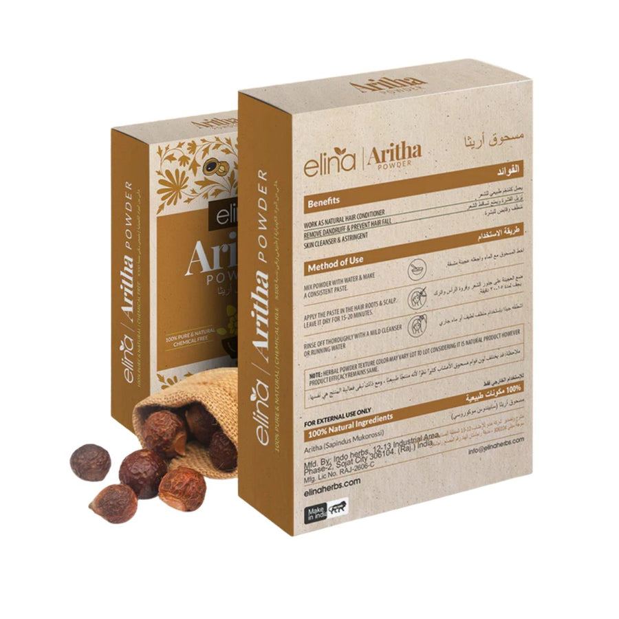Aritha Poudre – Poudre Lavante Naturelle Ayurvédique – produit naturel présenté par Natureluxy