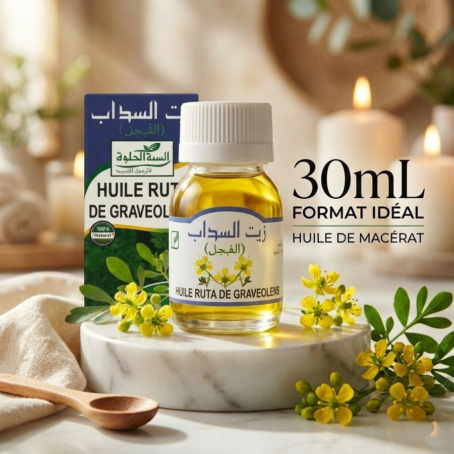 Huile de Rue (Figel) 30 ml - Sweet Sunnah – produit naturel présenté par Natureluxy