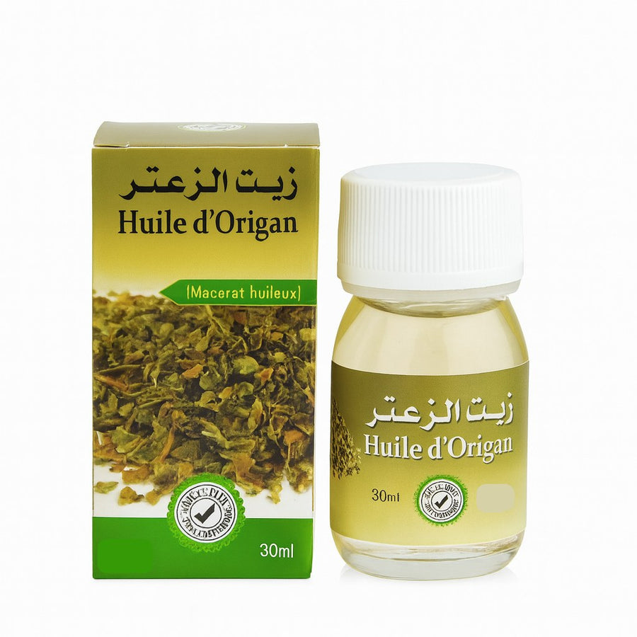 Huile d'Origan 30mL – produit naturel présenté par Natureluxy