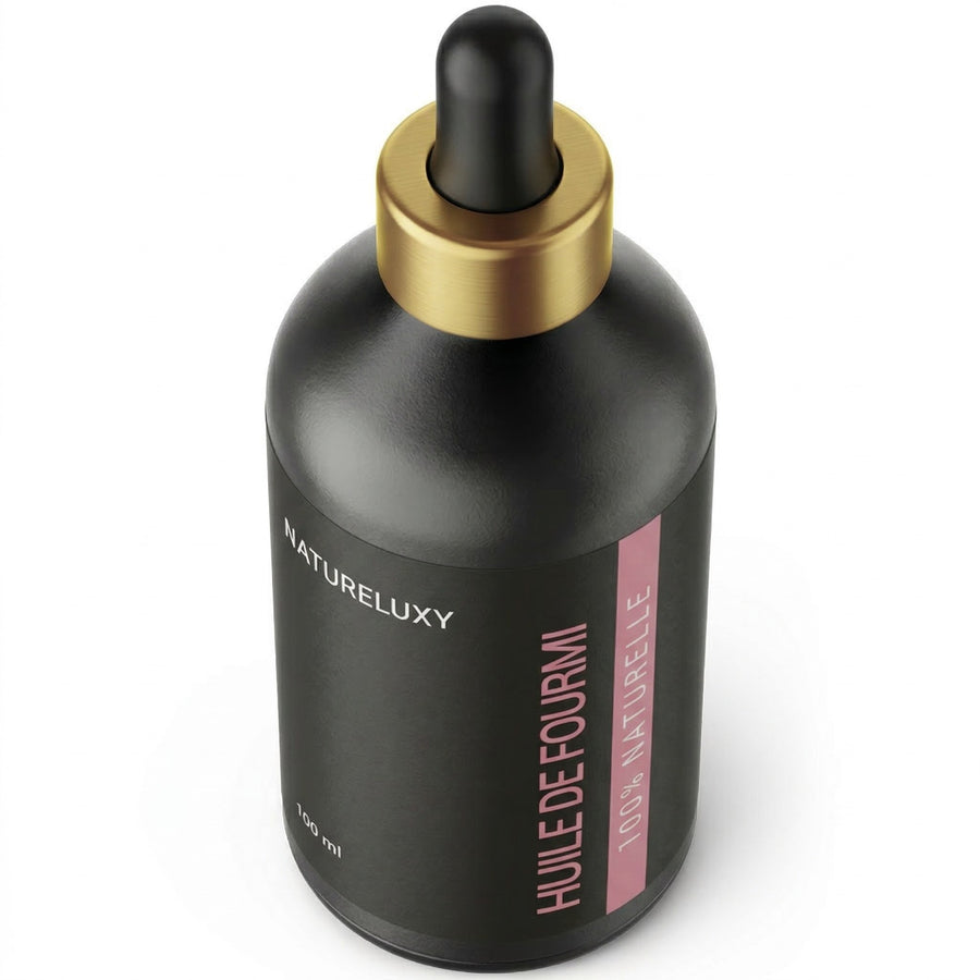 Huile de Fourmis 100 mL Pipette - Soin Après Épilation – produit naturel présenté par Natureluxy