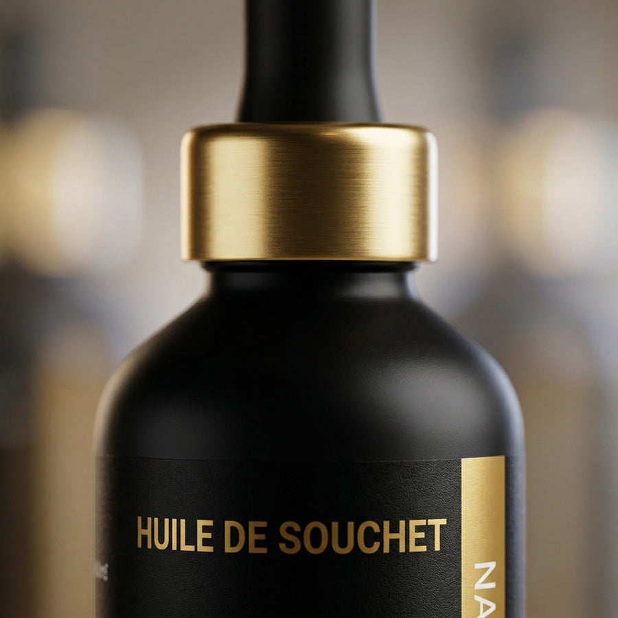 Huile de Souchet 100 mL Pipette 100% Naturelle - Soin de la Peau – produit naturel présenté par Natureluxy