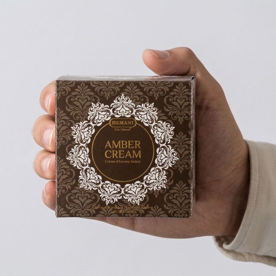 Crème Ambré pour le Corps Hemani 30 g - Crème Cosmétique Corps – produit naturel présenté par Natureluxy