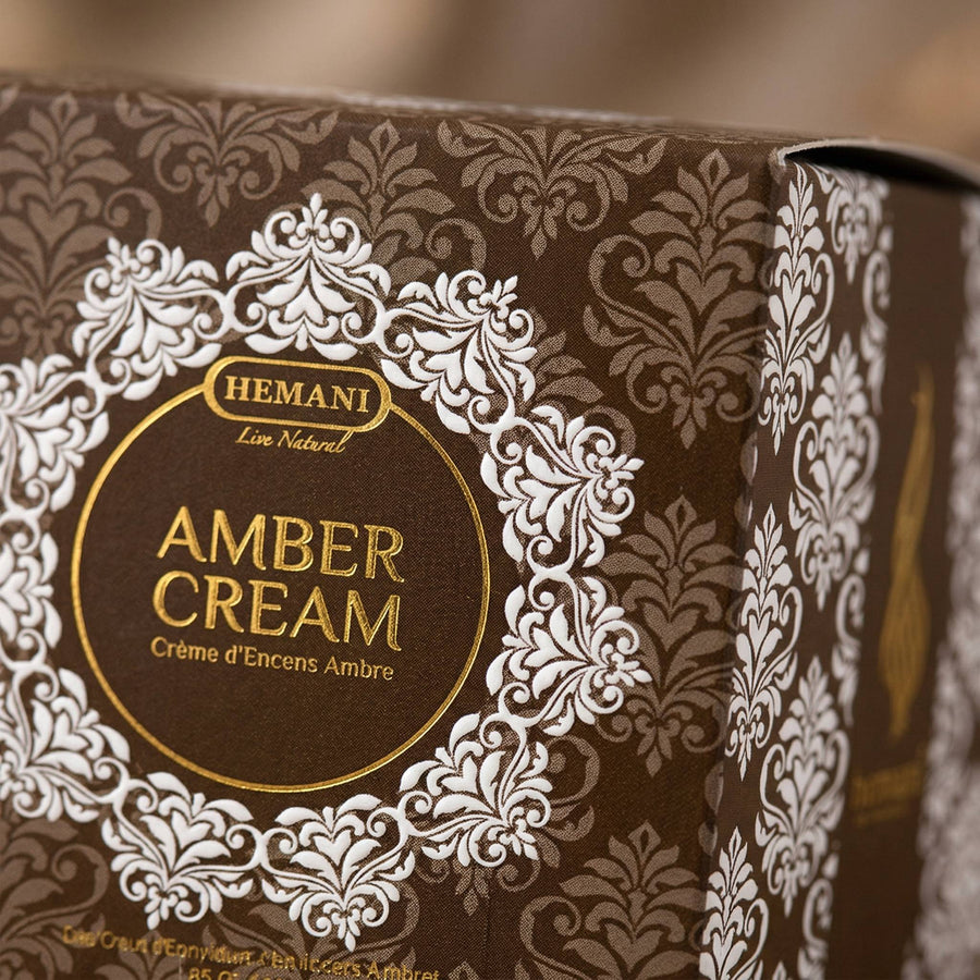 Crème Ambré pour le Corps Hemani 30 g - Crème Cosmétique Corps – produit naturel présenté par Natureluxy