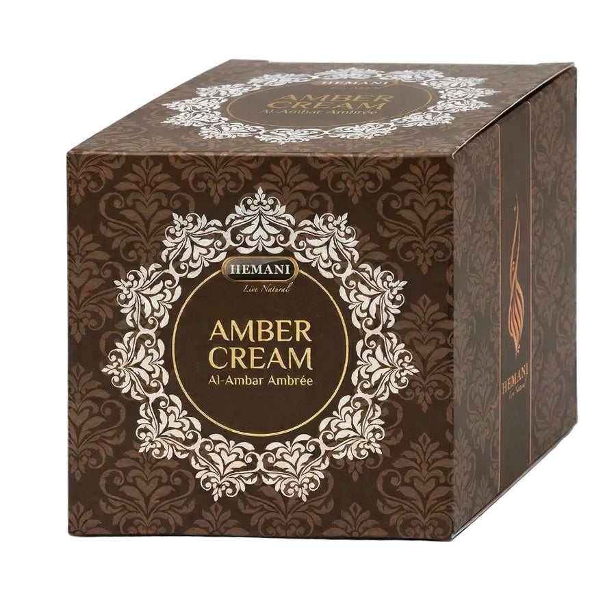 Crème Ambré pour le Corps Hemani 30 g - Crème Cosmétique Corps – produit naturel présenté par Natureluxy
