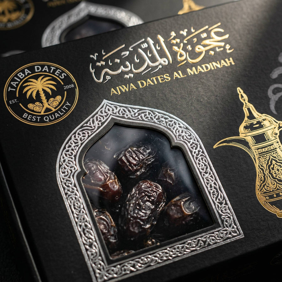 Dattes Ajwa de Médine 200 g - Taiba Dates – produit naturel présenté par Natureluxy