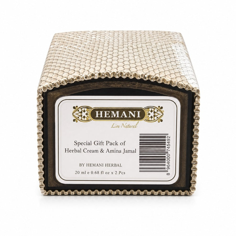 Pack crème musc + 2 carrés de musc ambré Hemani – parfum solide – produit naturel présenté par Natureluxy