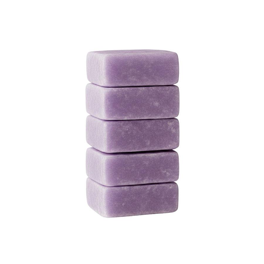 Lot de 5 carrés de musc lavande – parfum solide - vue principale