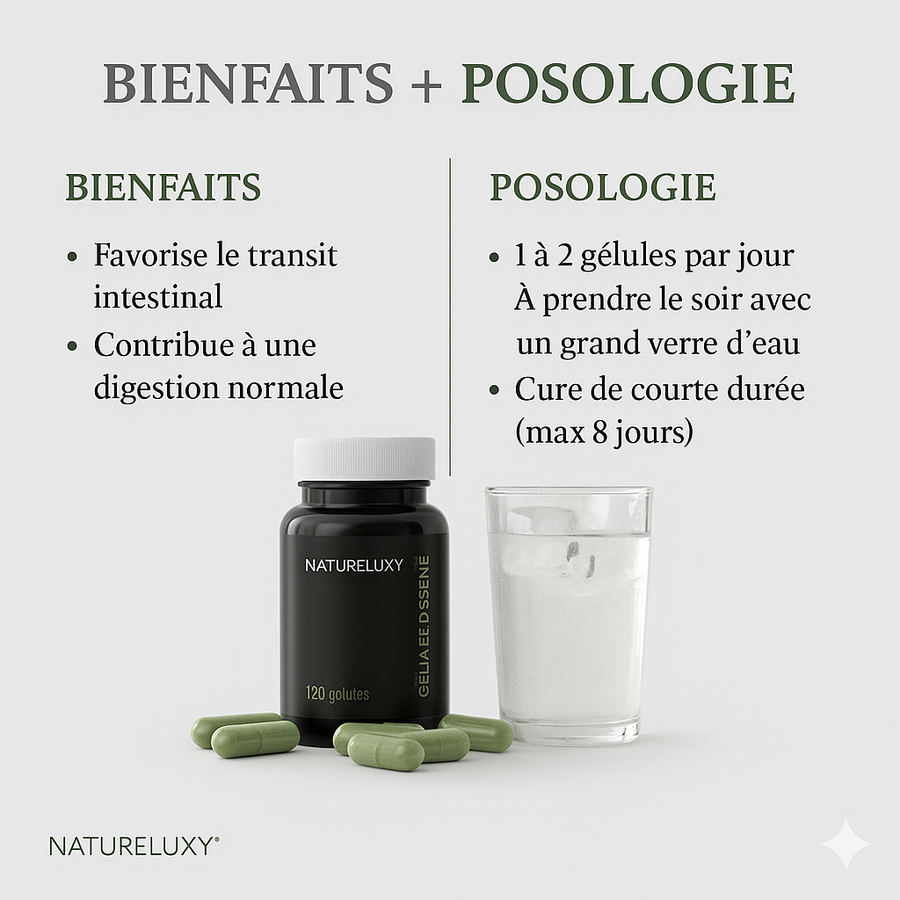 Gélules de séné Cassia angustifolia - Alternative 3