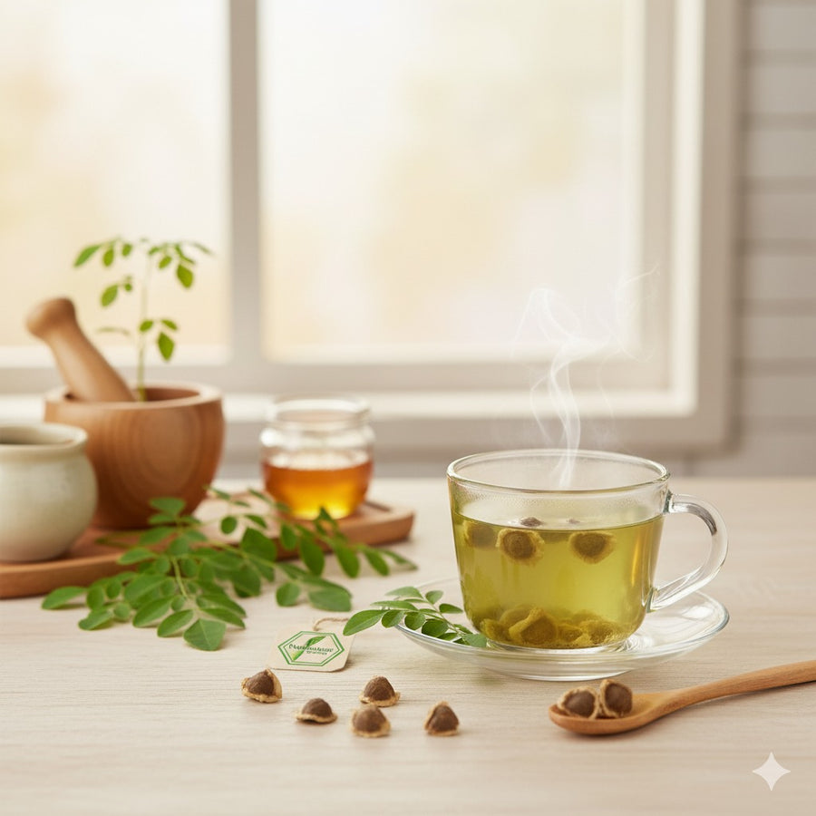 Graine de Moringa 40g Superaliment 100% Naturel - A consommer ou à planter – produit naturel présenté par Natureluxy