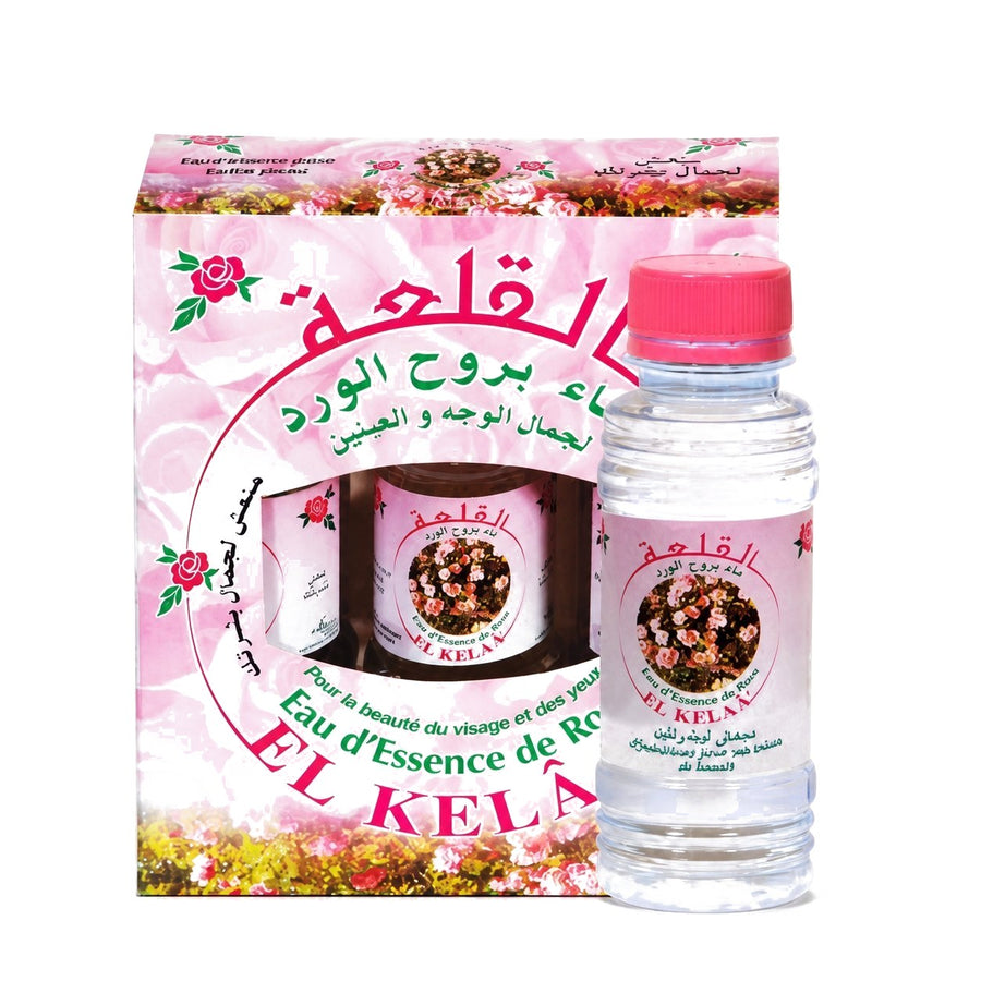 Lot de 3 Eau de Rose du Maroc 125 mL - Soin Visage Cheveux Brume - 375 mL – produit naturel présenté par Natureluxy
