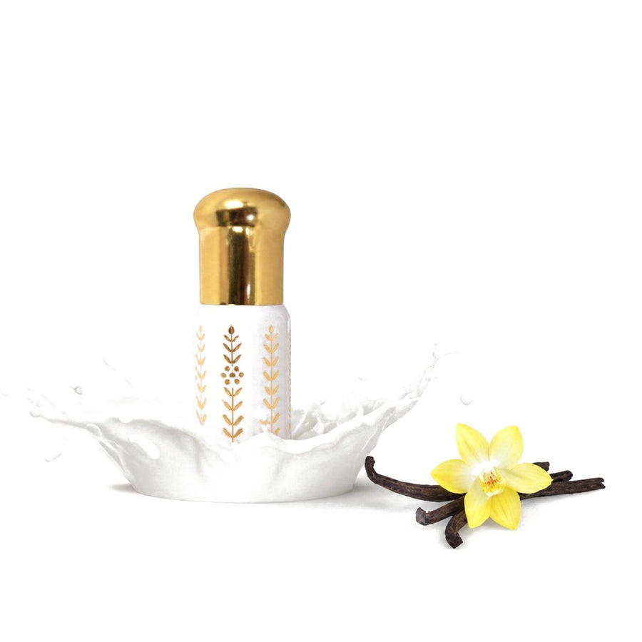 Musc Tahara Vanille 3 mL - Musc Blanc Parfumé – produit naturel présenté par Natureluxy