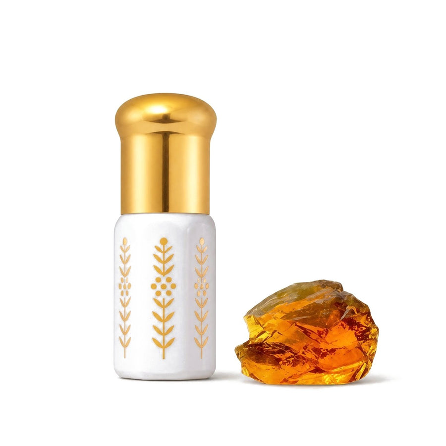 Musc Tahara Ambre 3 mL - Musc Blanc Parfumé – produit naturel présenté par Natureluxy