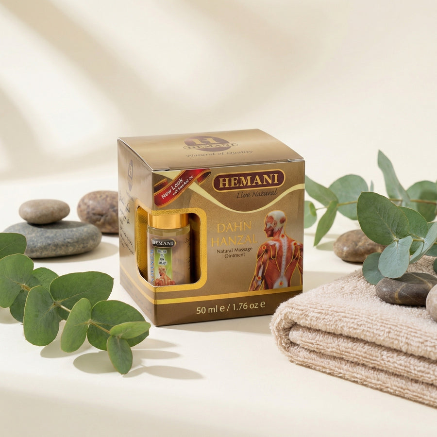 Crème de massage relaxante Dahn Hanzal 100% naturelle + Roll-on