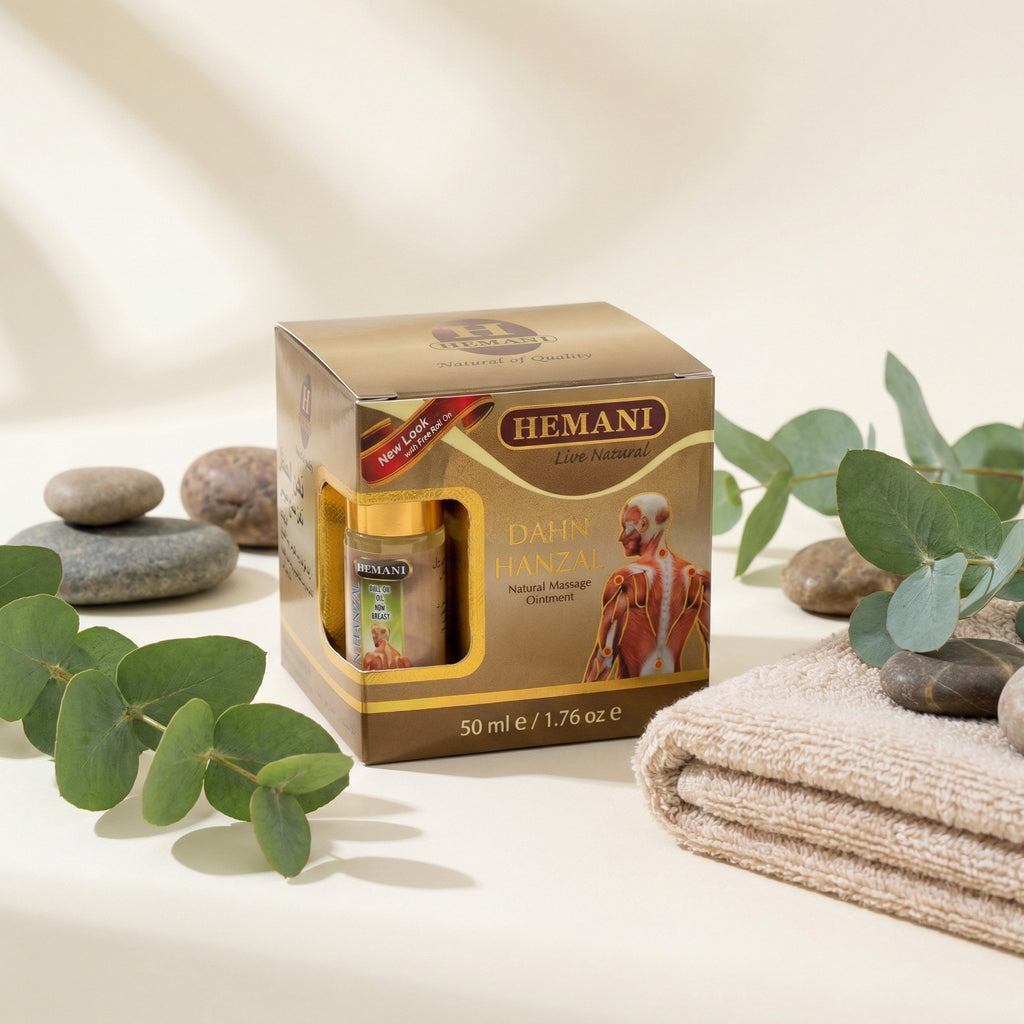 Crème de massage relaxante Dahn Hanzal 100% naturelle + Roll-on