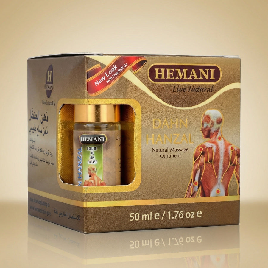 Crème de massage relaxante Dahn Hanzal 100% naturelle + Roll-on