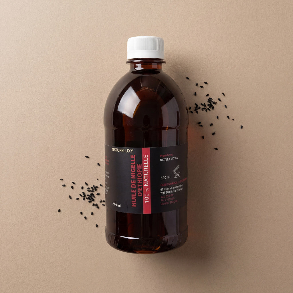 Hochwertiges äthiopisches Schwarzkümmelöl – 500 ml 