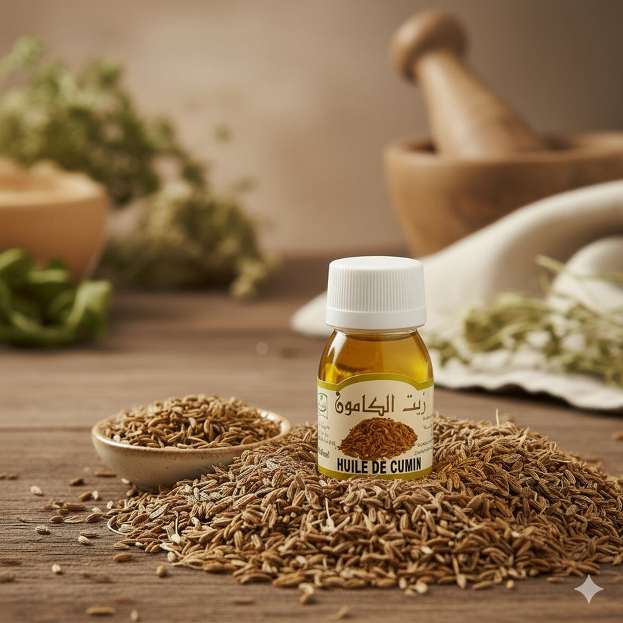 Huile de Cumin 30mL 100% Naturel Sweet Sunnah
