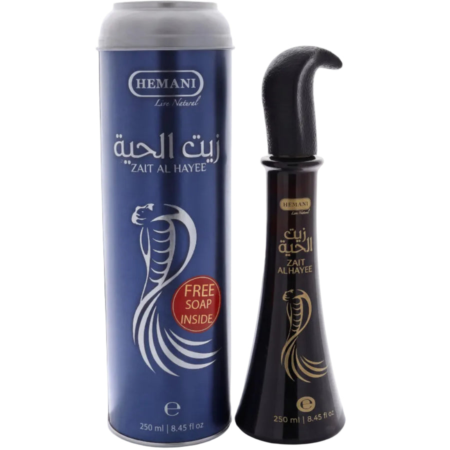 Zait Al Hayee Schlangenöl für Haare – HEMANI – 250 ml