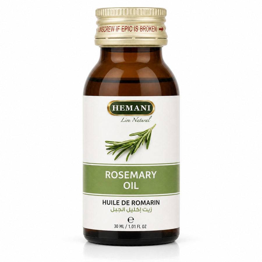 Hemani Huile de Romarin 30 mL — Vue principale hero (studio)