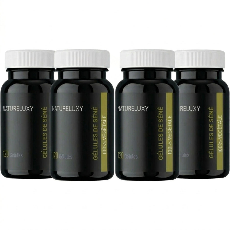 Lot 4×120 Gélules de Séné (Senna) – 480 gélules 300 mg par gélule