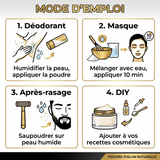 2kg Pierre d'Alun Poudre Déo Naturel - Potassium -5%