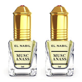 2X Anass Musk mit Roll-On-Applikator – 5 ml 