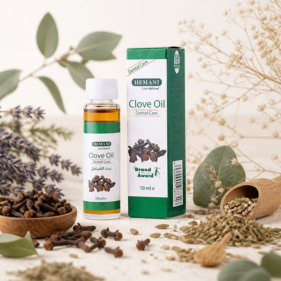 2 Huiles de Girofle 10mL Hemani – composition avec ingrédients naturels