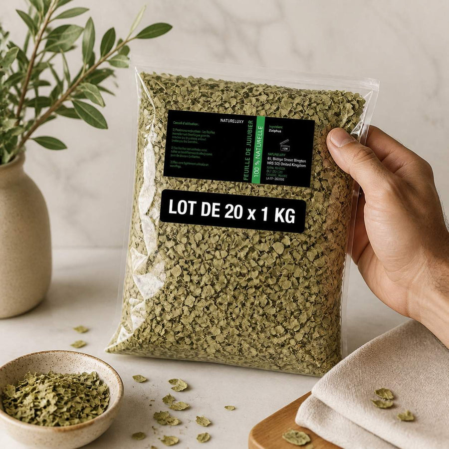 20Kg Feuille de Sidr (Jujubier) Naturelle – application en situation réelle, geste de soin quotidien