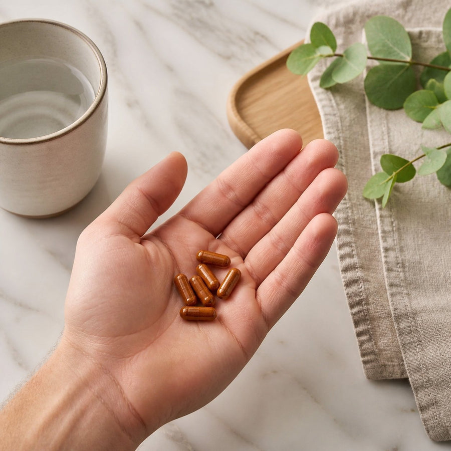 3x120 Gélules de Costus Indien - 360 Gélules - 300 mg – application en situation réelle, geste de soin quotidien