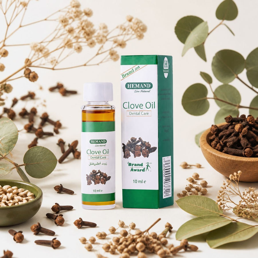 5 Huile de Girofle 10mL Hemani – composition avec ingrédients naturels