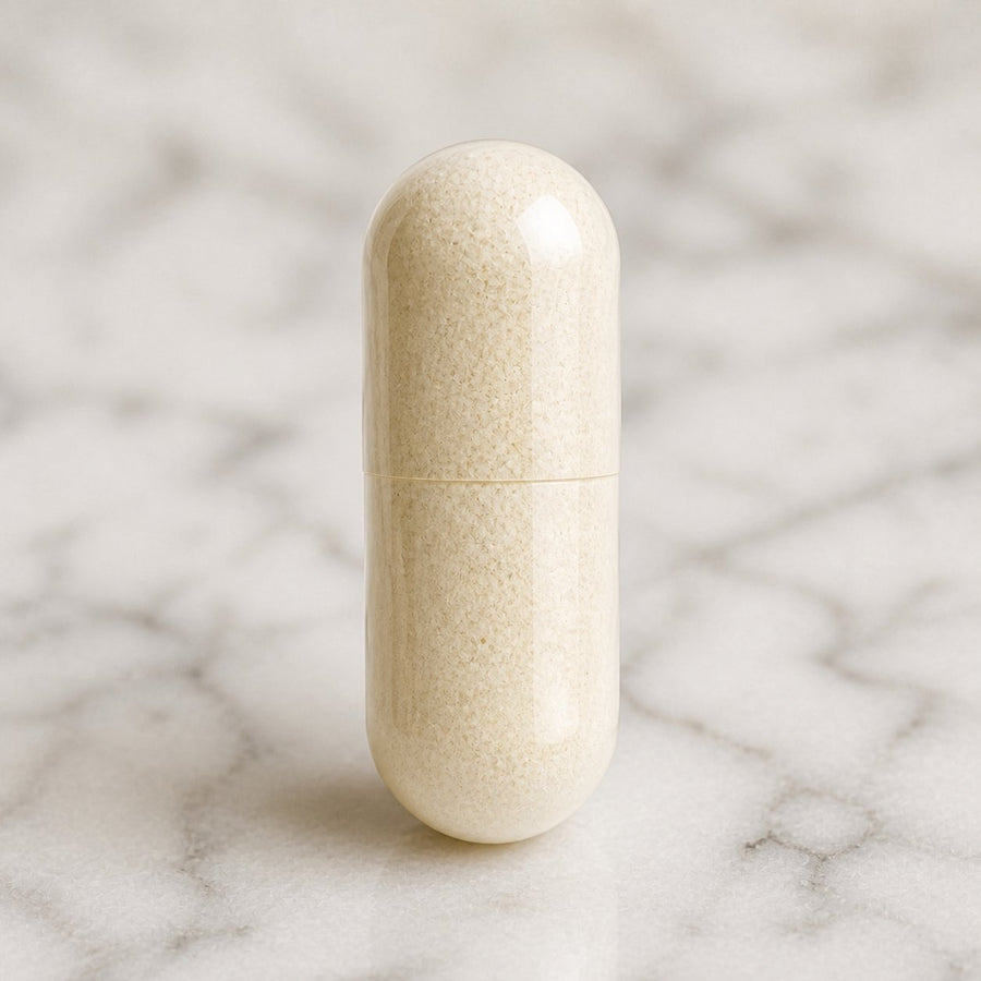 Ail 120 Gélules 300 mg - Gélules Végétales – gros plan sur les détails et la finition du packaging